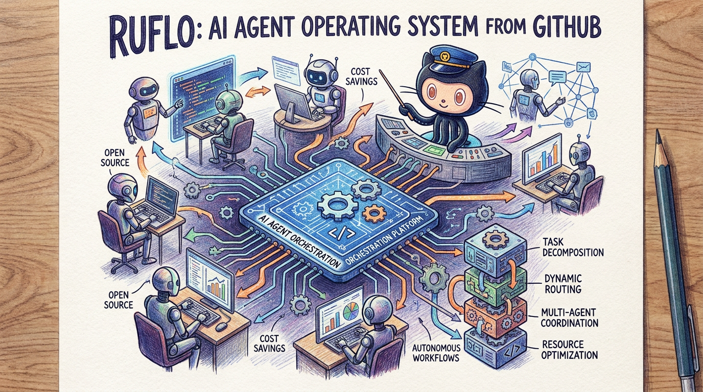 Ruflo: מערכת ההפעלה לסוכני AI שמגיעה מגיטהאב