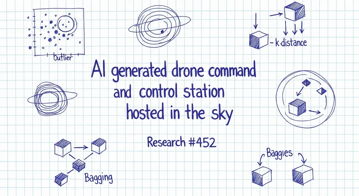 תחנת פיקוד ובקרה לרחפן שנוצרה על ידי AI ומאוחסנת באוויר |