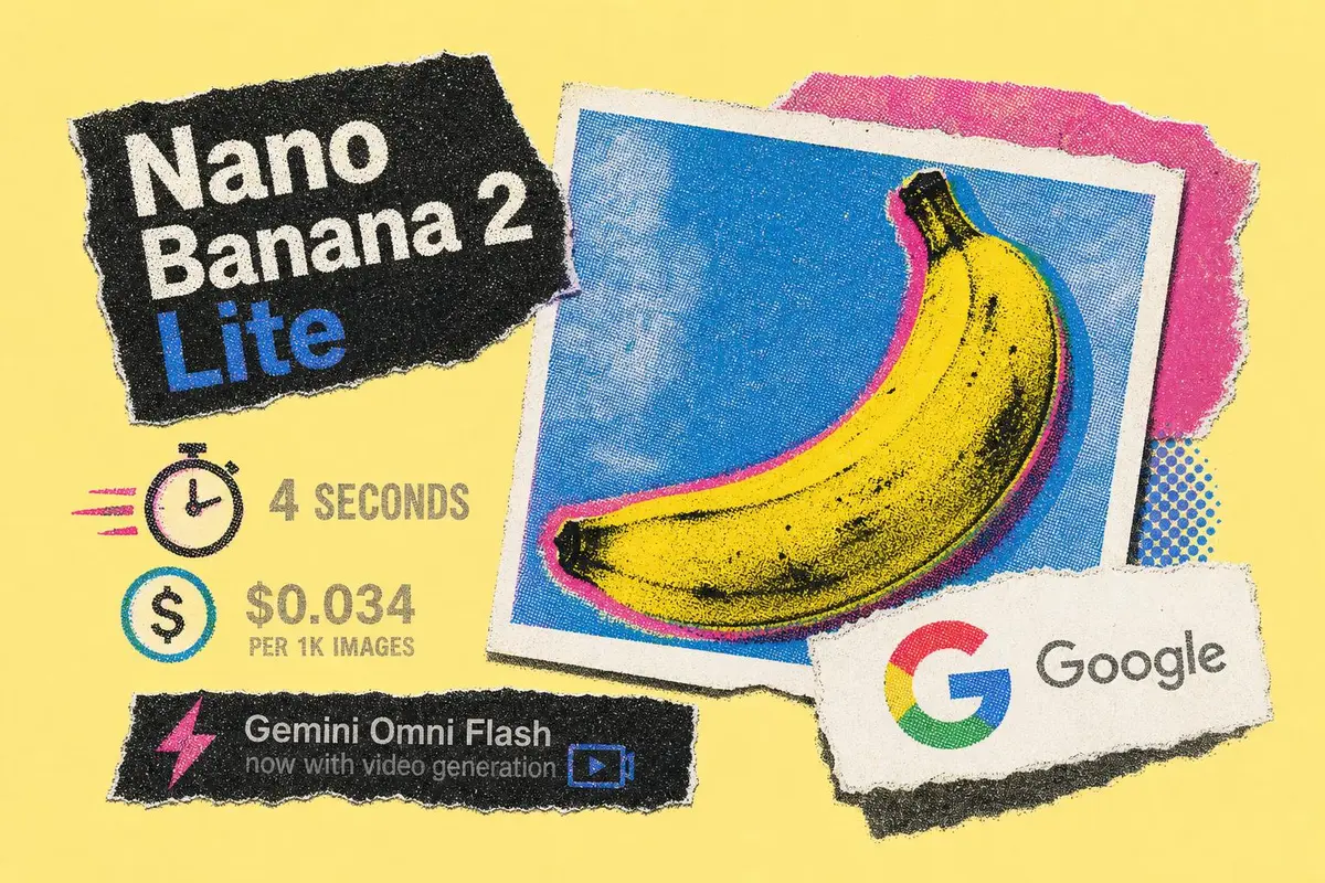 גוגל משיקה Nano Banana 2 Lite: מחולל תמונות מהיר וזול יותר