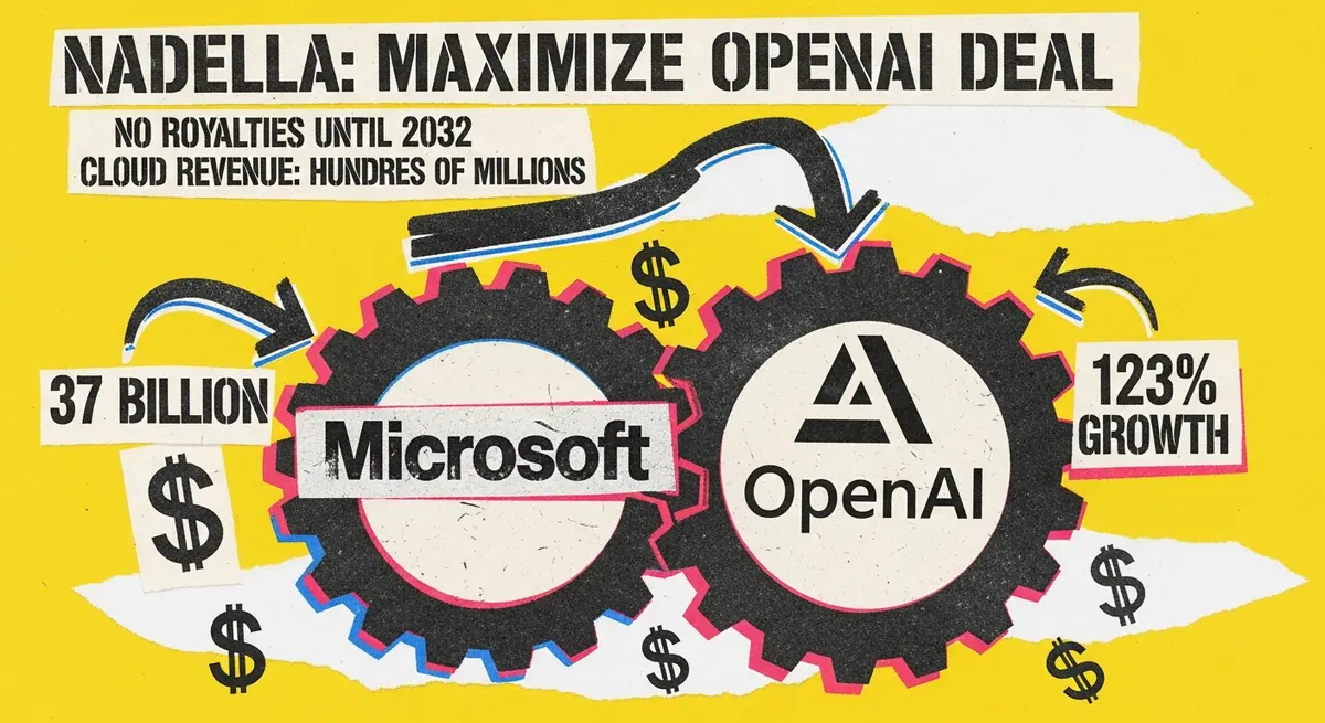 נאדלה: מייקרוסופט תנצל את ההסכם החדש עם OpenAI עד הסוף