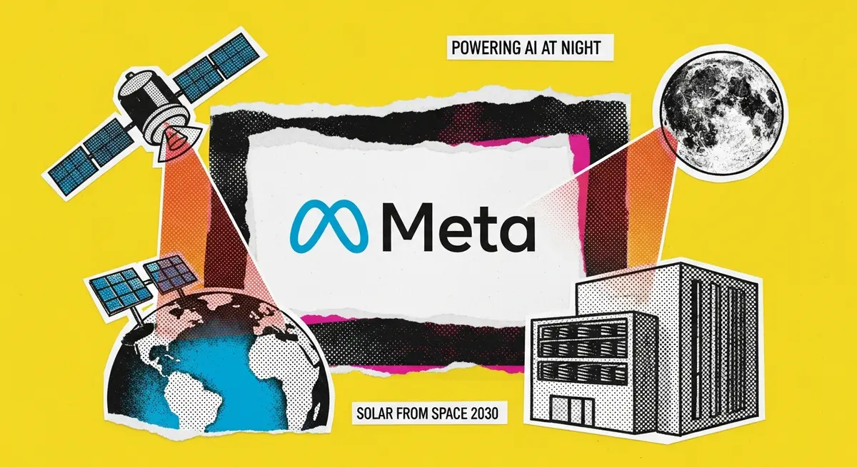 להגיע לירח: Meta חתמה על הסכם לאספקת אנרגיה סולארית מהחלל בלילה