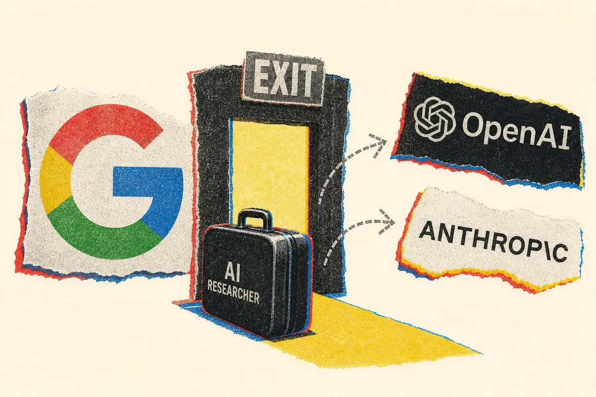 גוגל מאבדת חוקרי AI בכירים למתחרותיה Anthropic ו-OpenAI