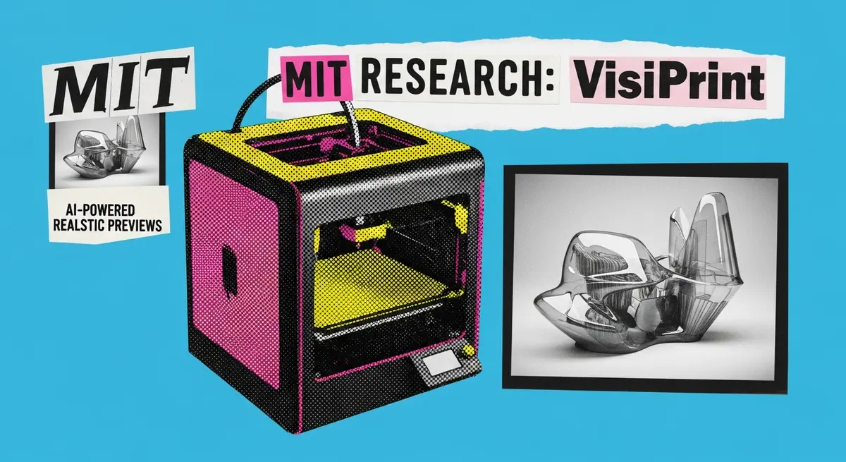 מחקר MIT: VisiPrint מציג תצוגv מקדימה ריאליסטית להדפסות תלת־ממד 