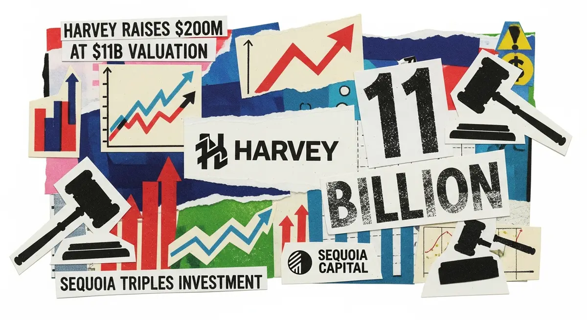Harvey מגייסת 200 מיליון דולר בשווי 11 מיליארד: Sequoia משלשת את ההשקעה