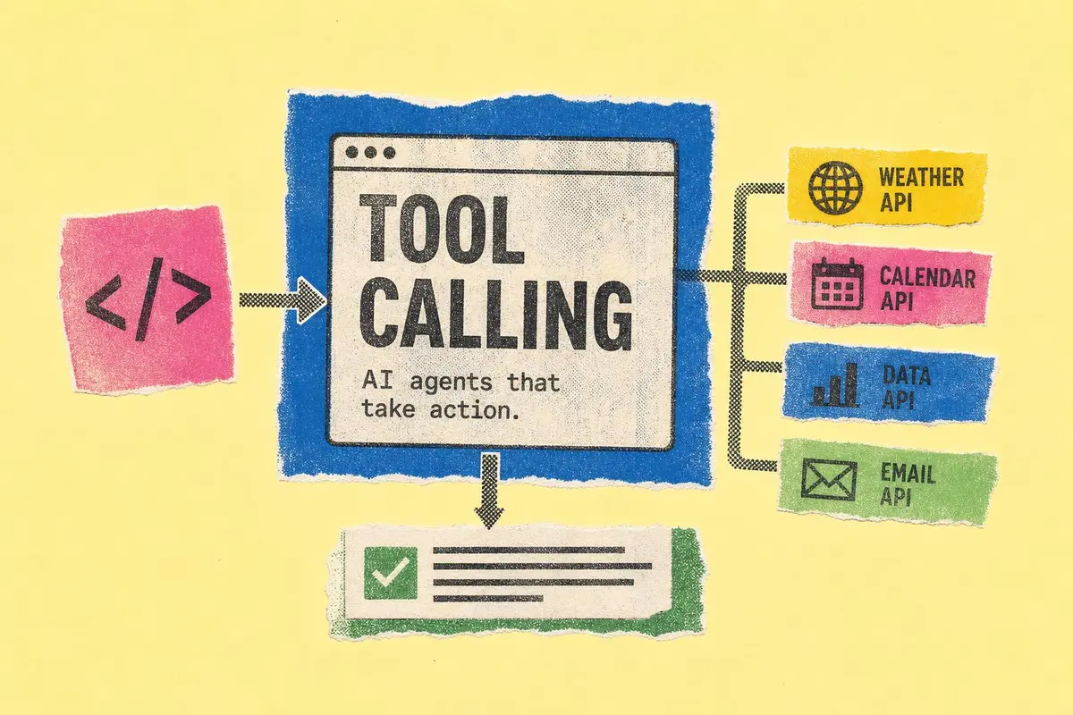 Tool Calling בסוכני AI: המנגנון שמאפשר למודלי שפה לפעול בעולם האמיתי
