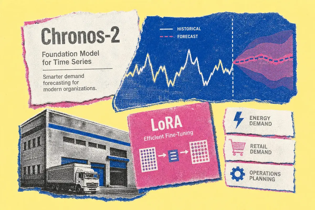 כך מודלי בסיס לסדרות זמן משנים את חיזוי הביקושים בארגונים