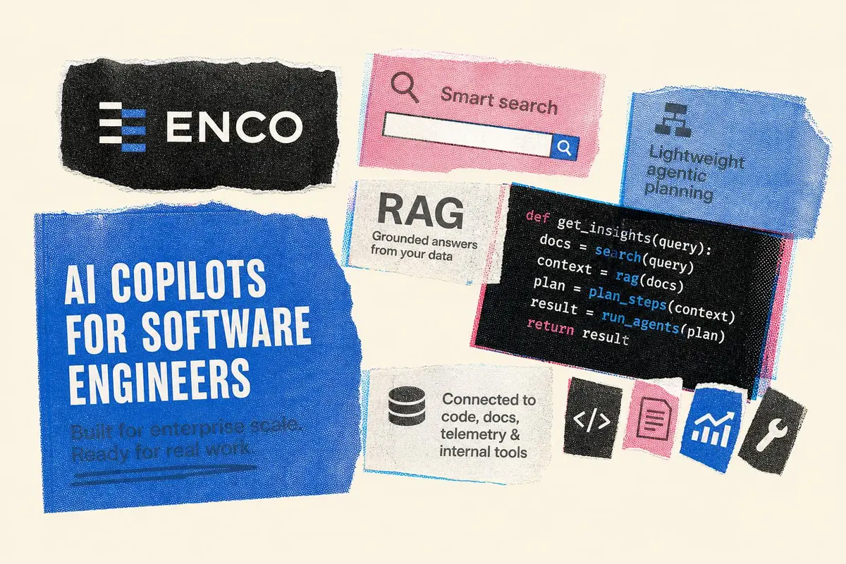 קופיילוטים למהנדסי תוכנה בארגונים: ENCO מציג את הדור הבא של AI לייצור בקנה מידה גדול