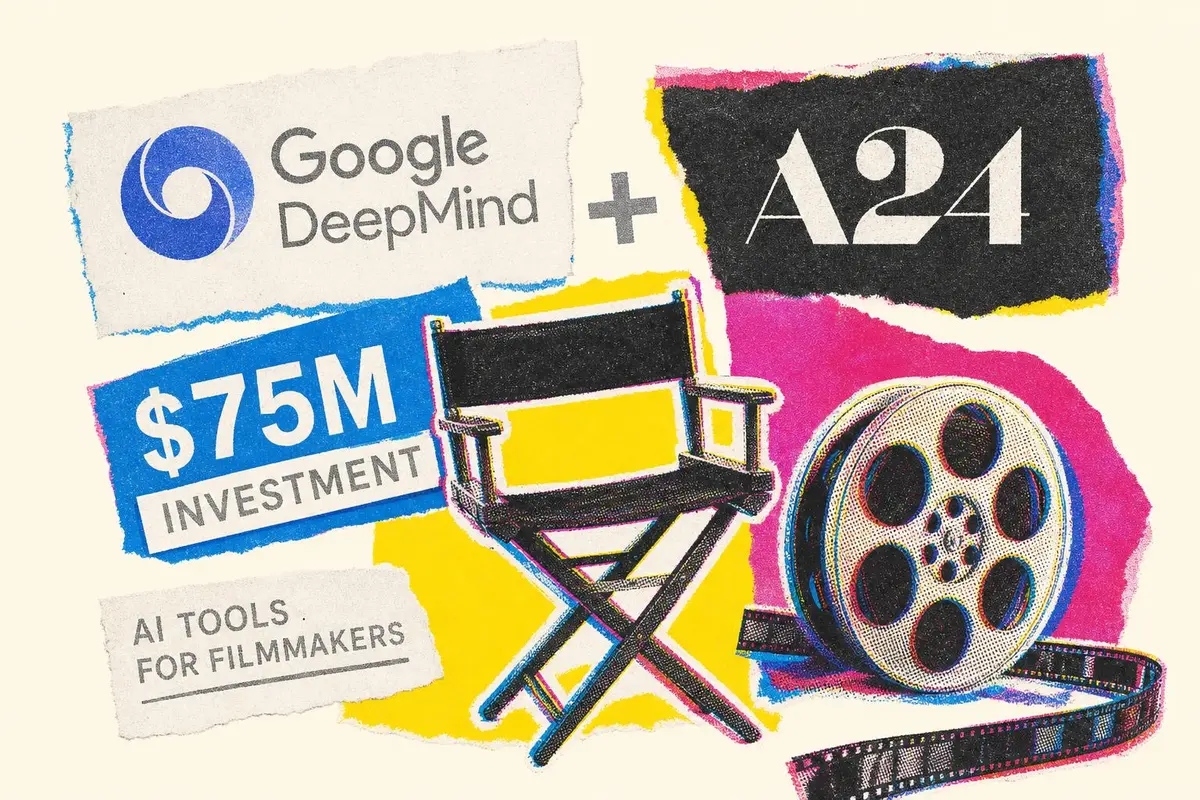 Google DeepMind משקיעה 75 מיליון דולר בסטודיו A24 לפיתוח כלי AI לקולנוע