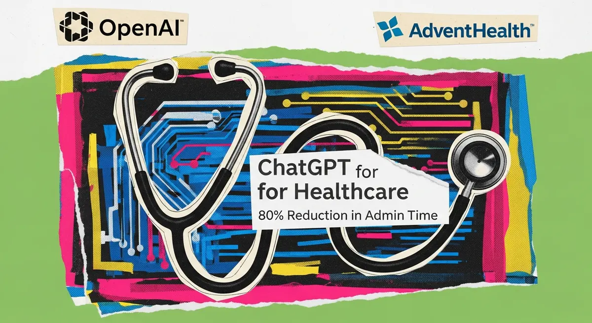 חברת OpenAI: "שימוש ב-ChatGPT מצמצם עד 80% מזמן המשימות המנהליות בבתי חולים"