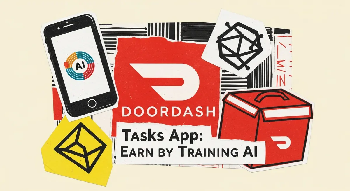 DoorDash משיקה אפליקציה חדשה שתשלם לשליחים עבור אימון מודלי AI