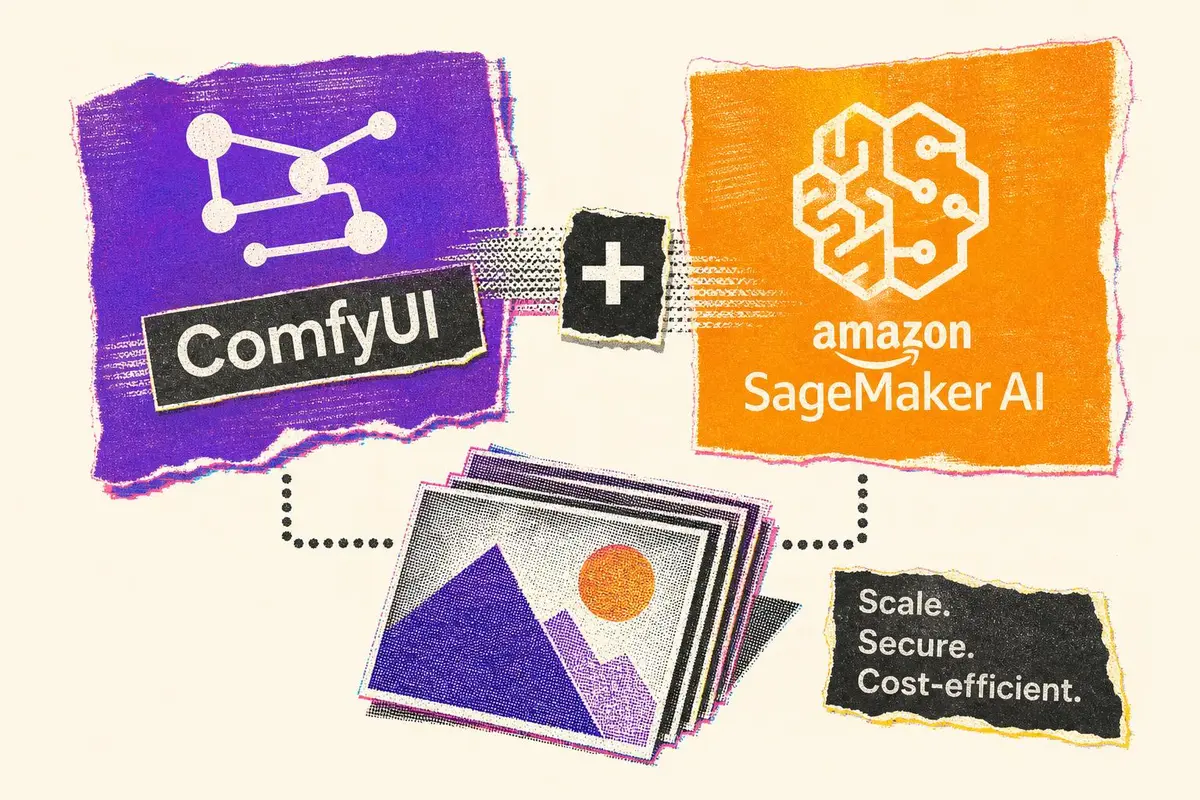 ComfyUI על Amazon SageMaker: כך ארגונים מייצרים תוכן AI בקנה מידה תעשייתי