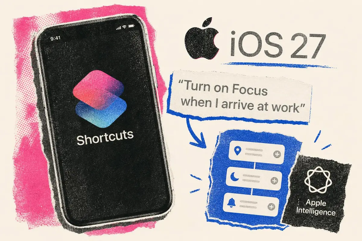 אפל משדרגת את Shortcuts עם בינה מלאכותית ב-iOS 27