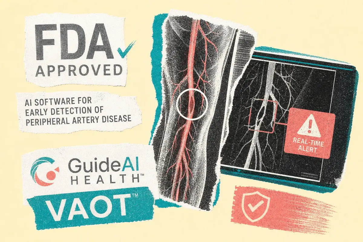 FDA אישרה תוכנת AI לזיהוי מוקדם של מחלת עורקים היקפית