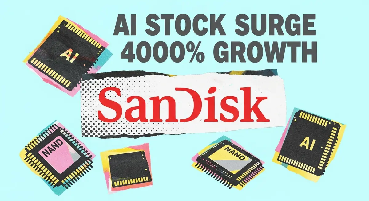 SanDisk: מניית ה-AI שצומחת גם בשוק יורד