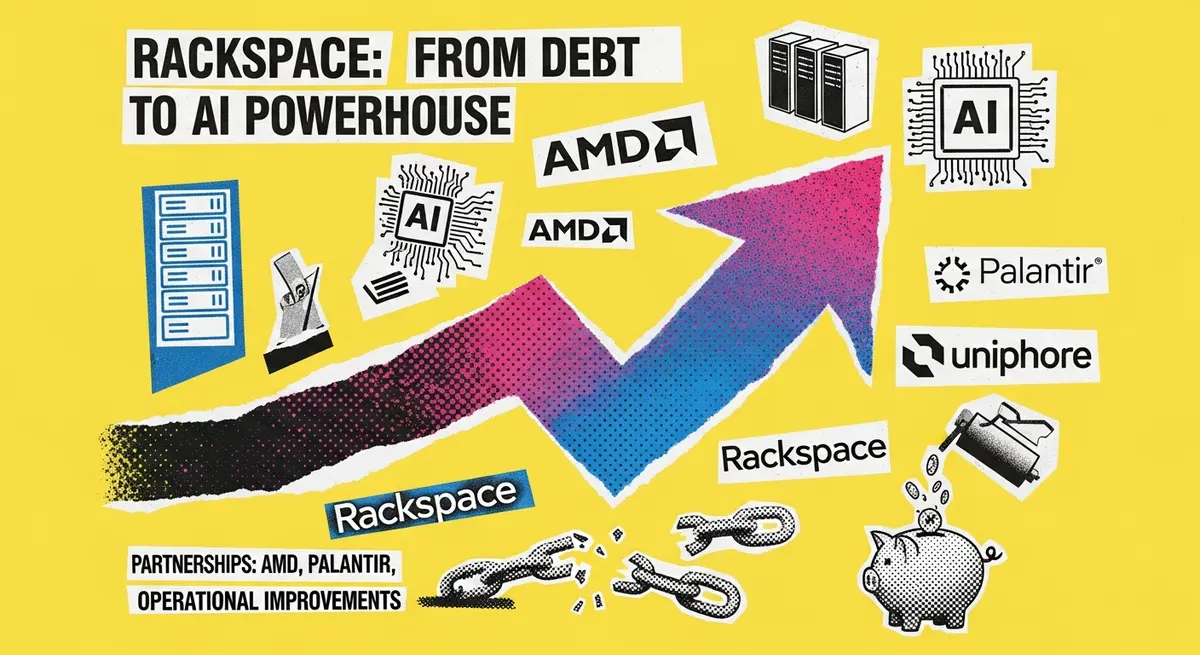 Rackspace: מחוב כבד לשחקן מרכזי בתשתיות AI