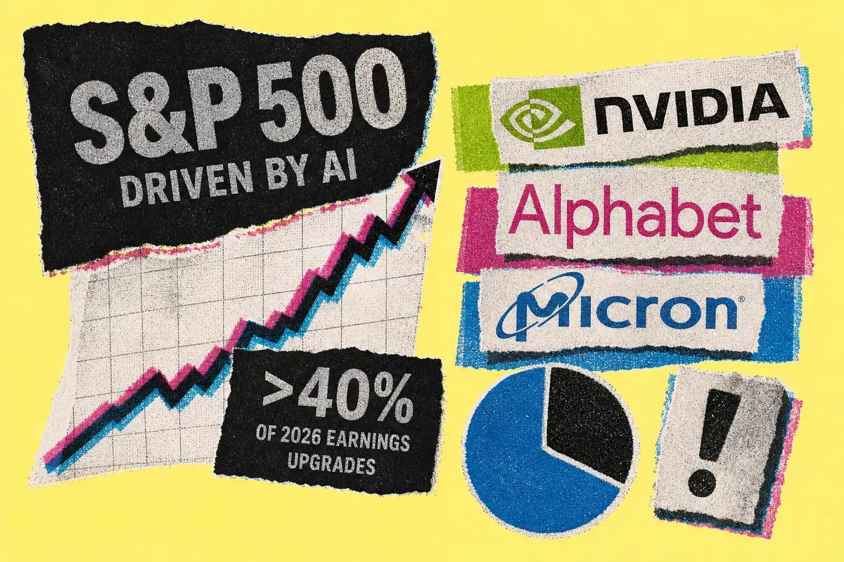 בינה מלאכותית מניעה את S&P 500: ריכוז בידי מעטים