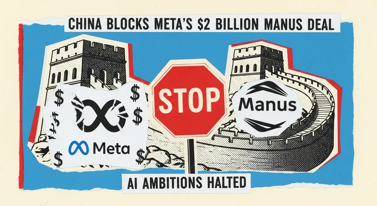 סין חוסמת את עסקת Manus של מטא בשווי 2 מיליארד דולר