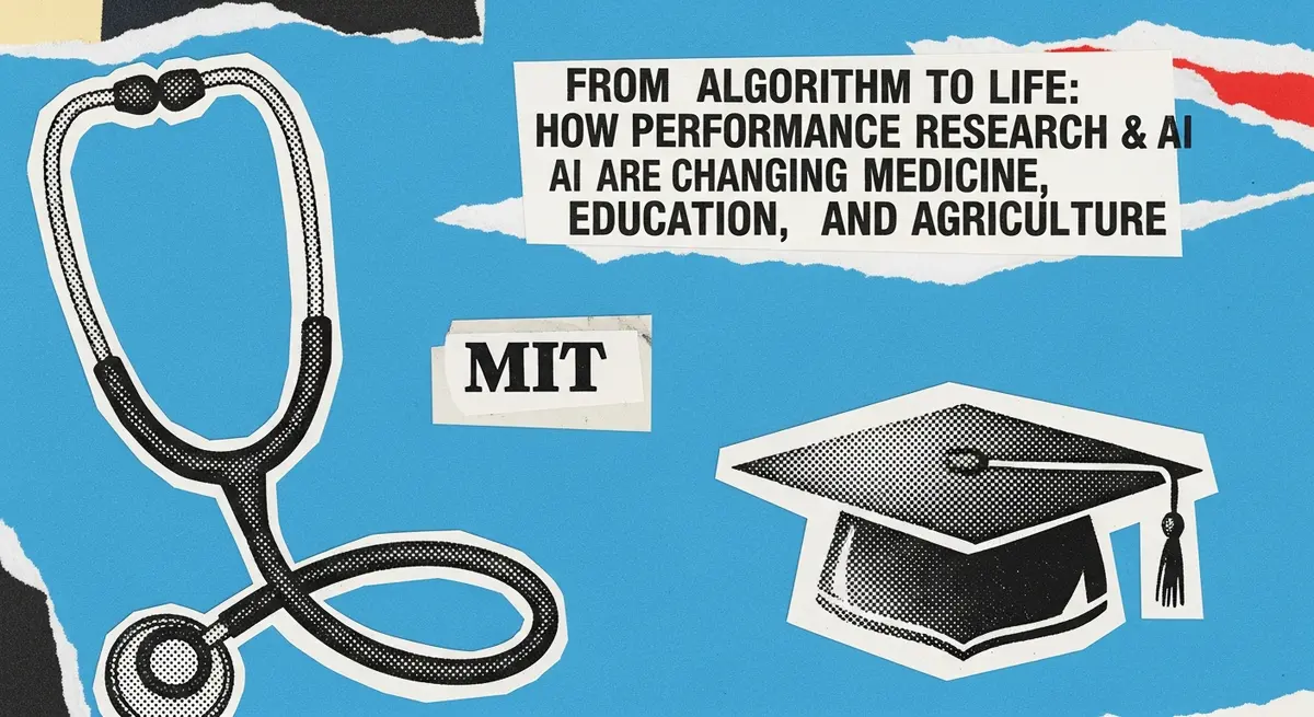 מאלגוריתם לחיים: איך מחקר ביצועים ו-AI משנים את תחומי הרפואה, החינוך וחקלאות
