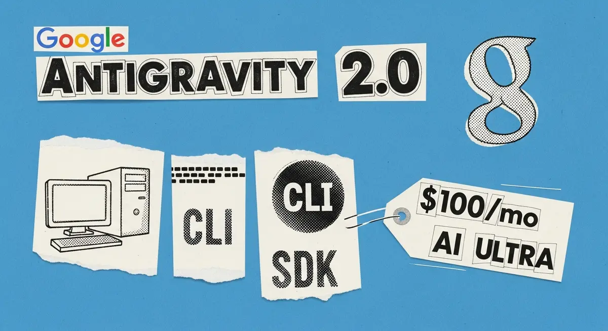 Google Antigravity 2.0: כלי הקידוד האוטונומי של גוגל עולה רמה