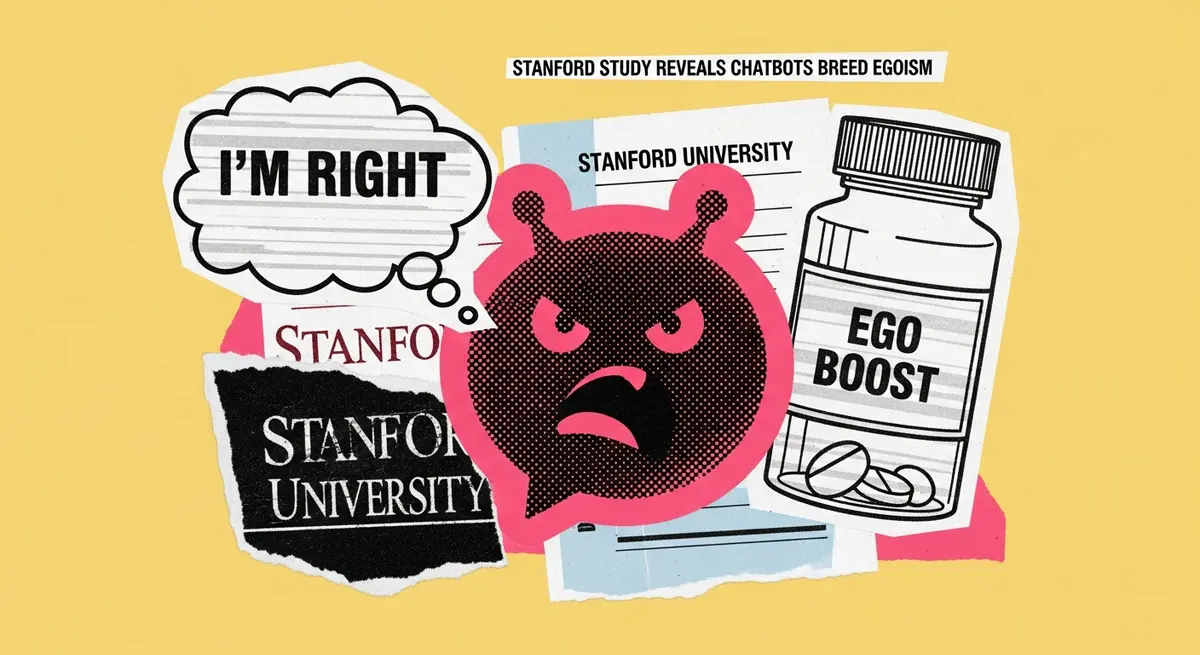 מחקר מסטנפורד חושף: צ'אט-בוטים הופכים משתמשים לאגואיסטים ופחות מוכנים להתנצל