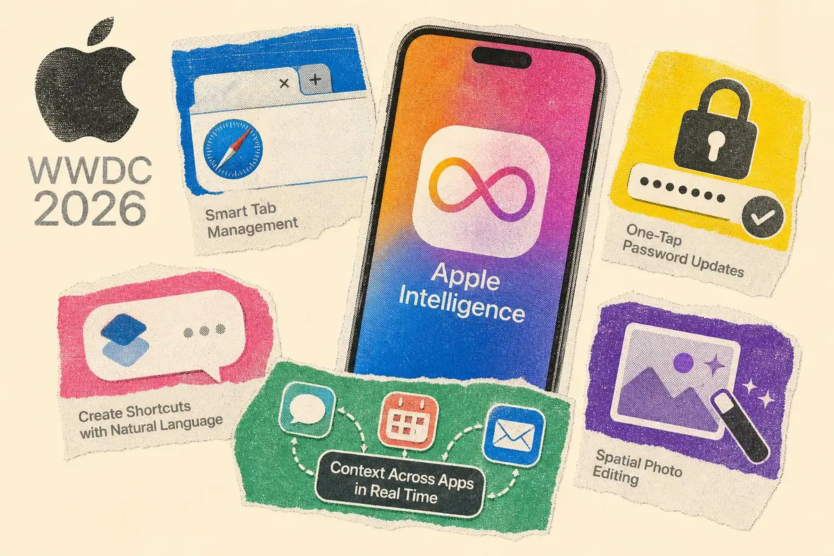Apple Intelligence ב-WWDC 2026: iPhone שמבין הקשר ומשלים משימות