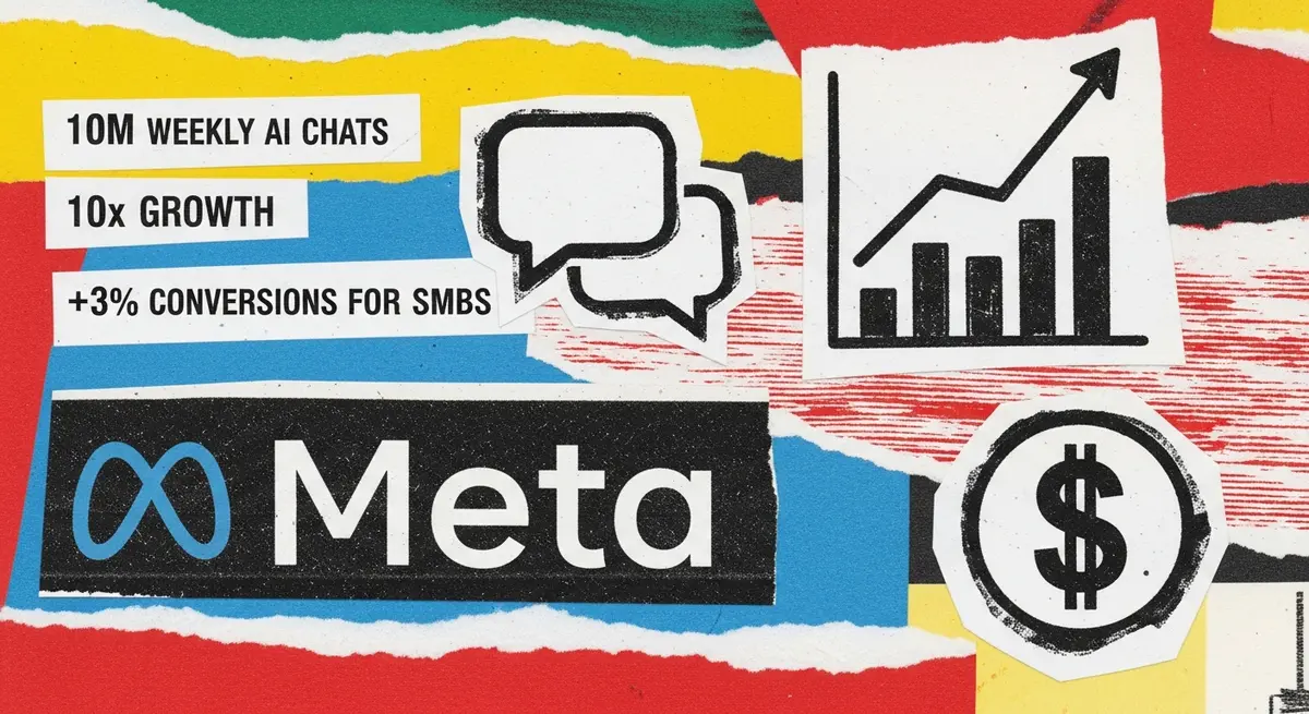 Meta: כלי הבינה המלאכותית לעסקים מנהלים 10 מיליון שיחות שבועיות