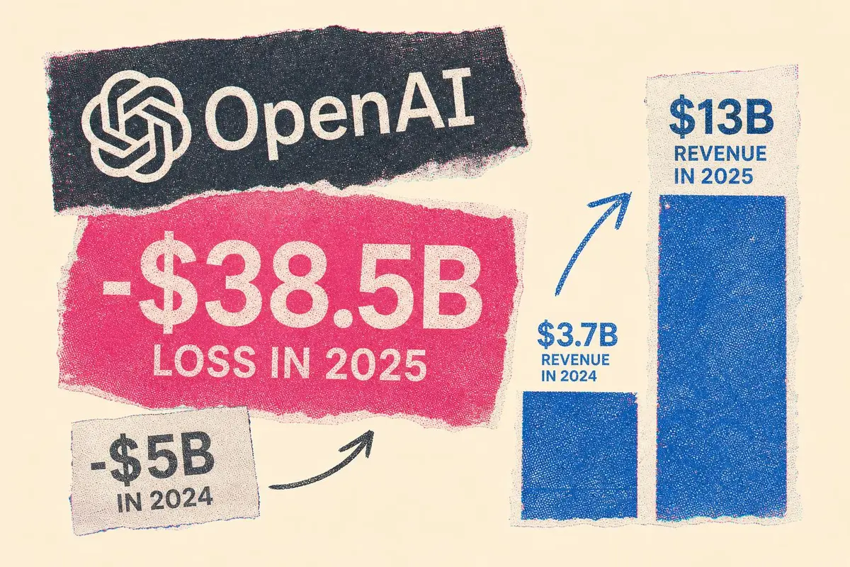 OpenAI הפסידה 38.5 מיליארד דולר ב-2025: האם הצמיחה מצדיקה את ההוצאות?