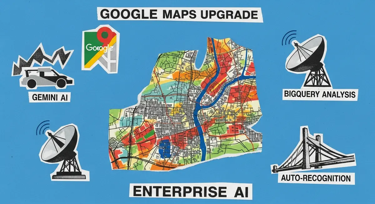 גוגל משדרגת את Maps בבינה מלאכותית גנרטיבית לשוק הארגוני