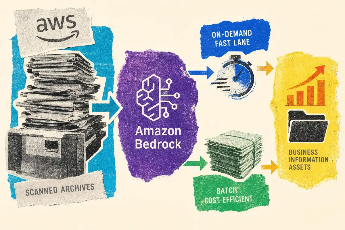 Amazon Bedrock משנה את עיבוד המסמכים החכם