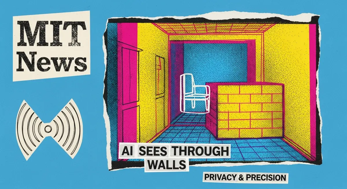 בינה מלאכותית משדרגת ראייה אלחוטית שמזהה עצמים וחדרים מאחורי מכשולים