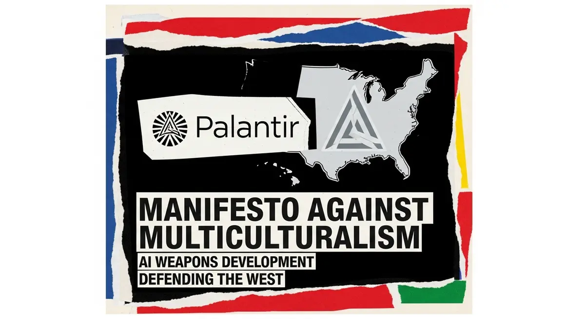 פלנטיר מפרסמת מניפסט שנוי נגד רב-תרבותיות ומדיניות הכלה