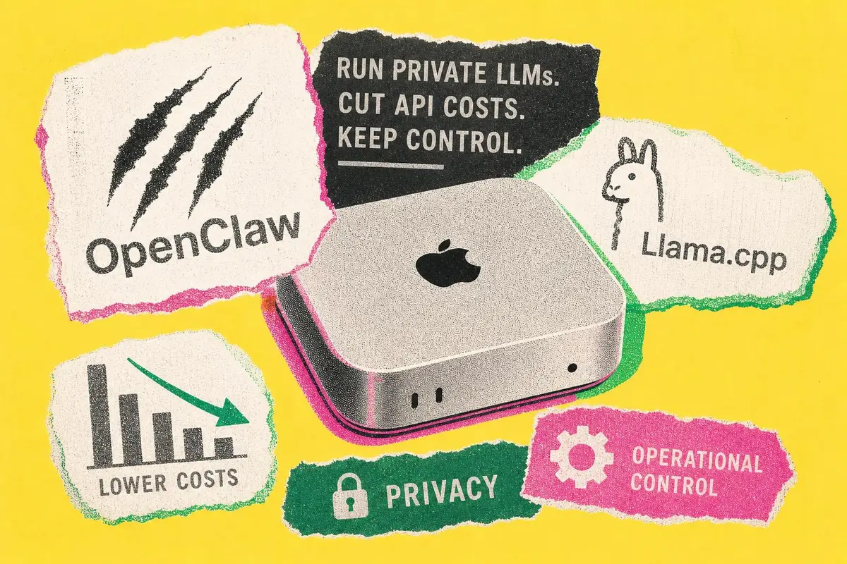 איך להריץ LLM פרטי ל-OpenClaw ולחסוך בעלויות API