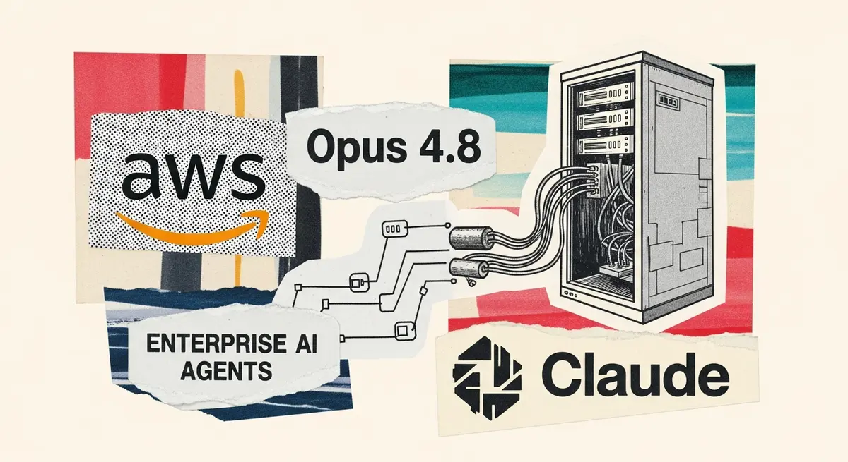 Claude Opus 4.8 גם ב-Bedrock: המודל החדש של אנתרופיק מכוון לסוכני AI ארגוניים בקנה מידה גדול