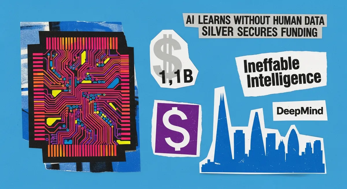 חוקר DeepMind גייס 1.1 מיליארד דולר לבניית AI שלומד ללא נתונים אנושיים