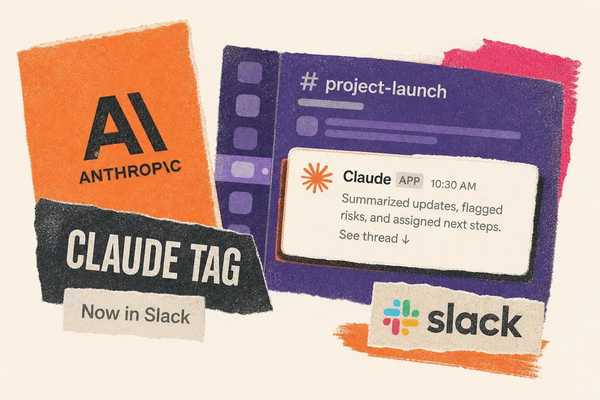 Claude Tag של Anthropic: עמית AI קבוע בתוך Slack הארגוני