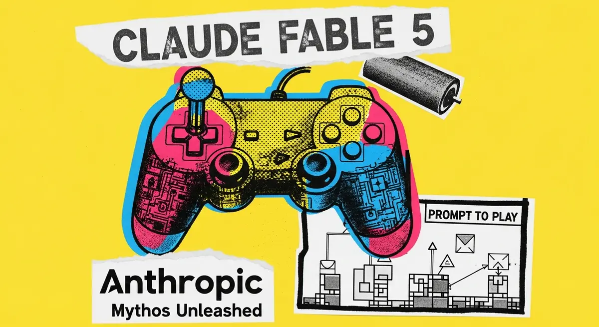 Claude Fable 5 מייצר משחקי וידאו שלמים מפרומפט אחד