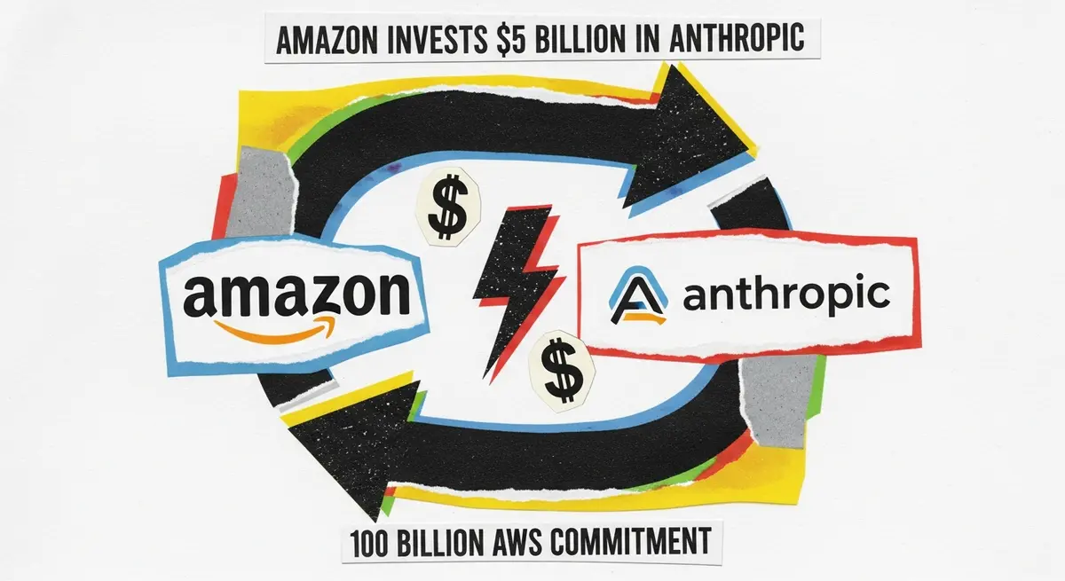 אמזון תשקיע 5 מיליארד דולר נוספים ב-Anthropic תמורת התחייבות לעשור