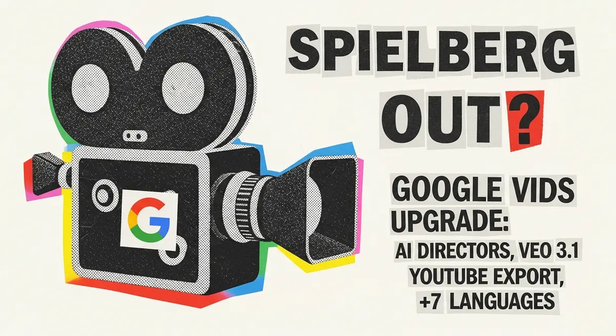 סטיבן שפילברג אאוט? גוגל עם שידרוג במאי ב-Vids 
