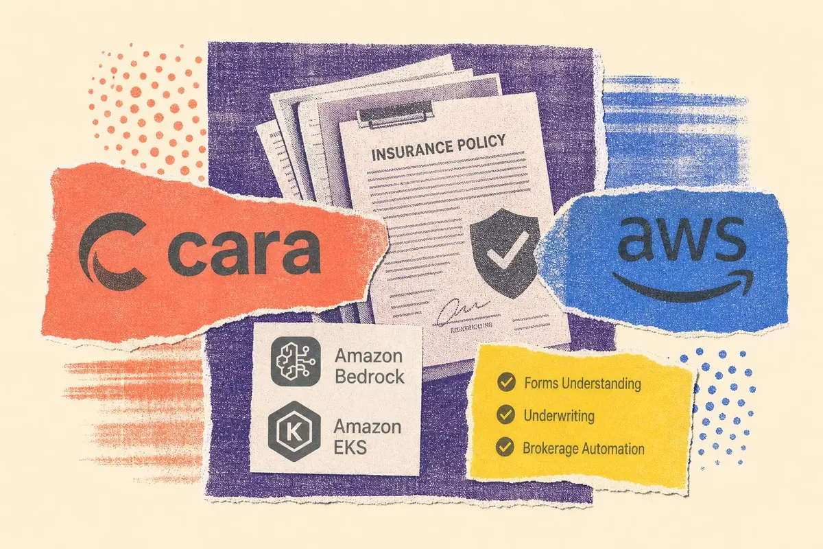 בינה מלאכותית בענף הביטוח: כך Cara ו-AWS בונות אוטומציה ארגונית על Amazon Bedrock